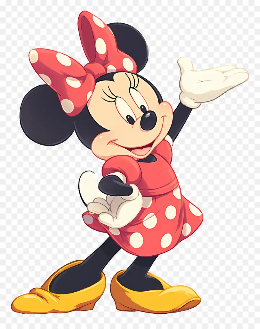 Minnie Ratón，Ratón De Dibujos Animados PNG