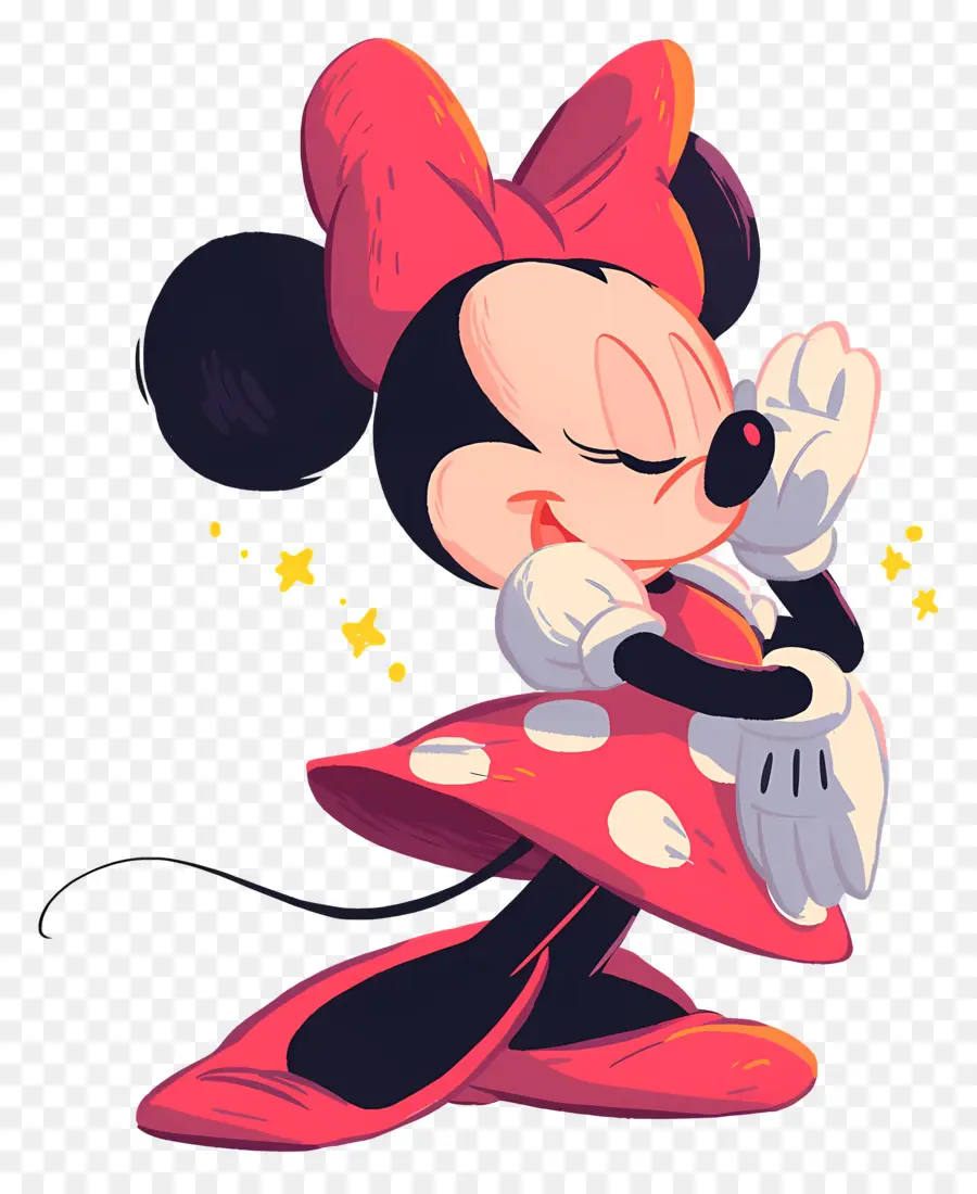 Minnie Ratón，Ratón De Dibujos Animados PNG