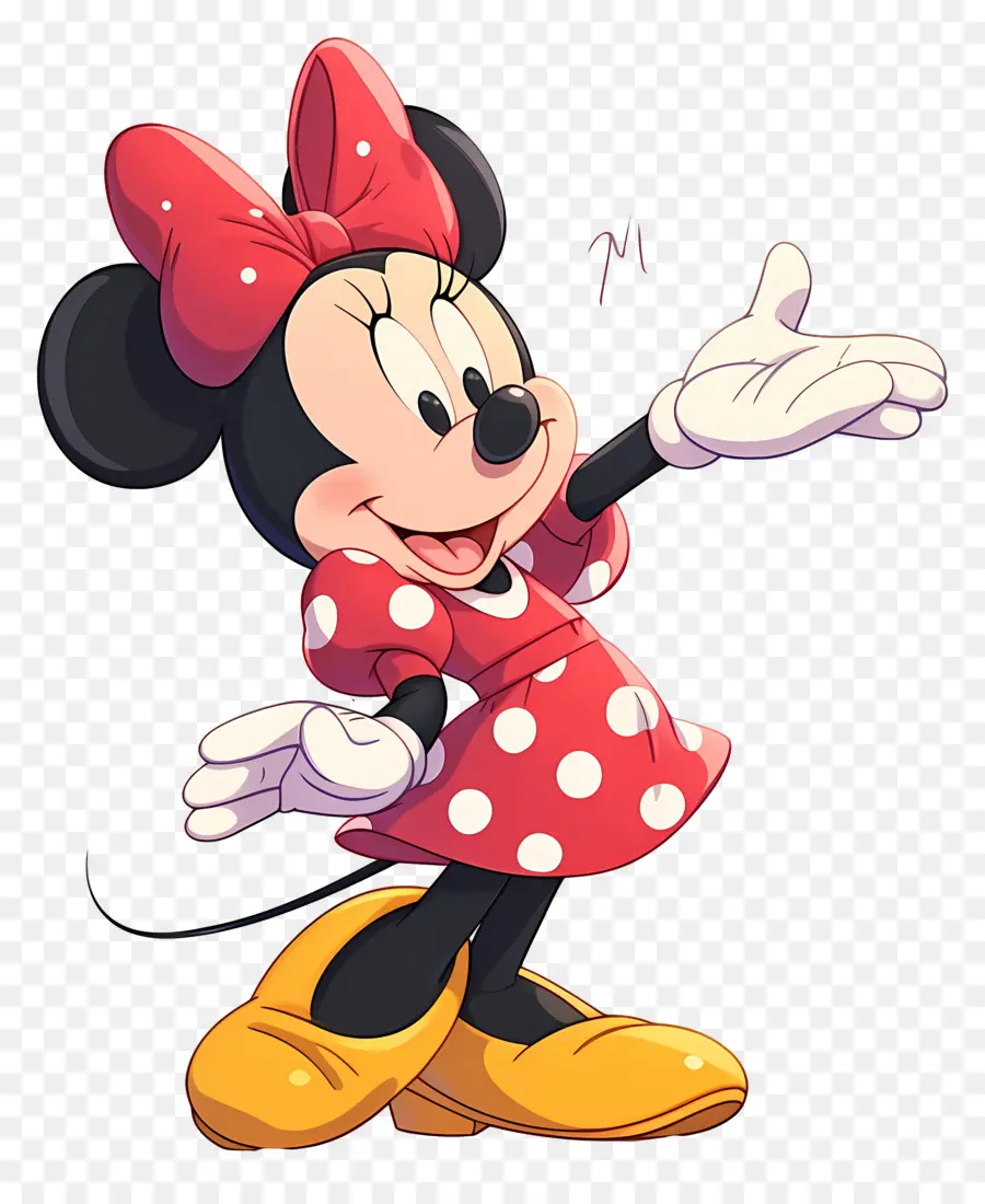 Minnie Ratón，Ratón De Dibujos Animados PNG