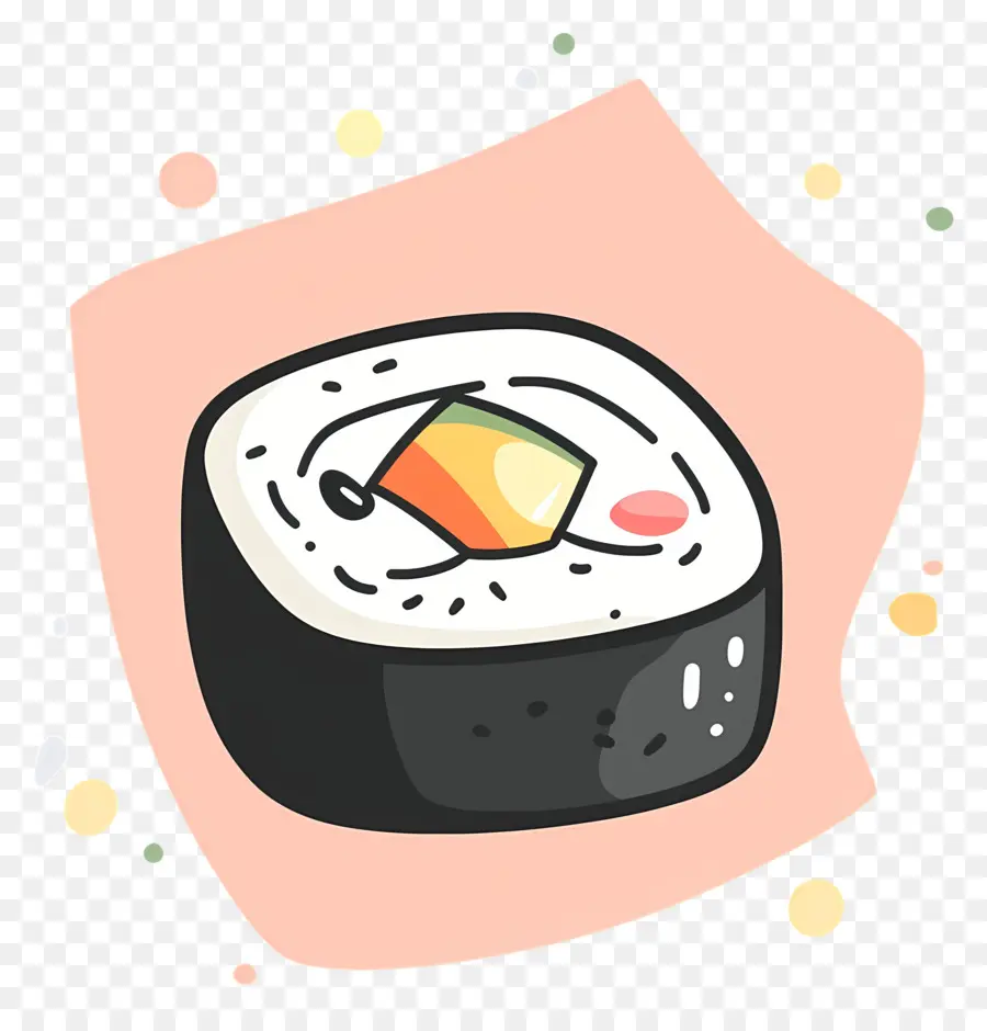 Lindo Sushi，Lindo Rollo De Sushi PNG