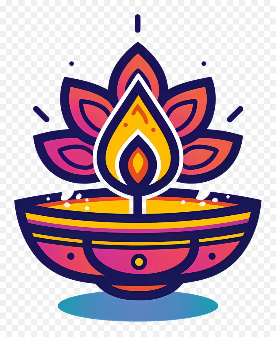 Lámpara De Diwali，Diya Decorativa PNG