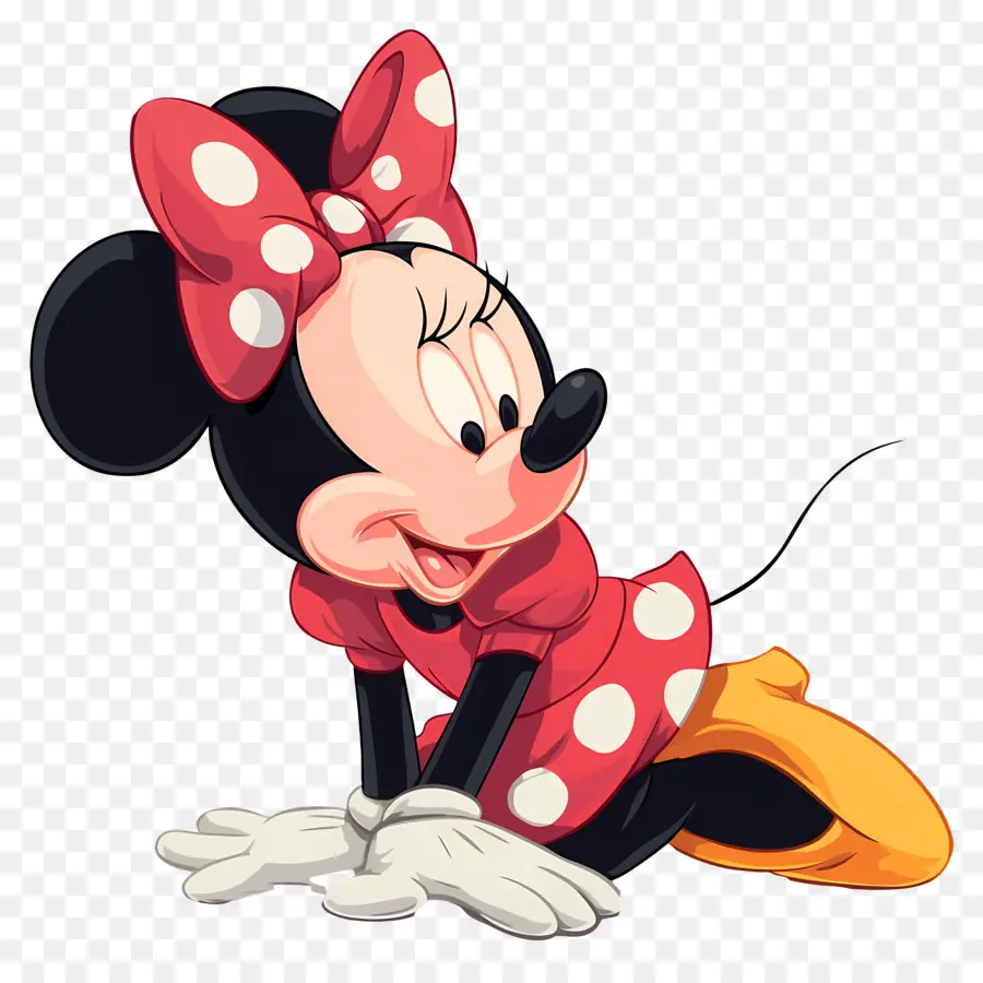 Minnie Ratón，Ratón De Dibujos Animados PNG