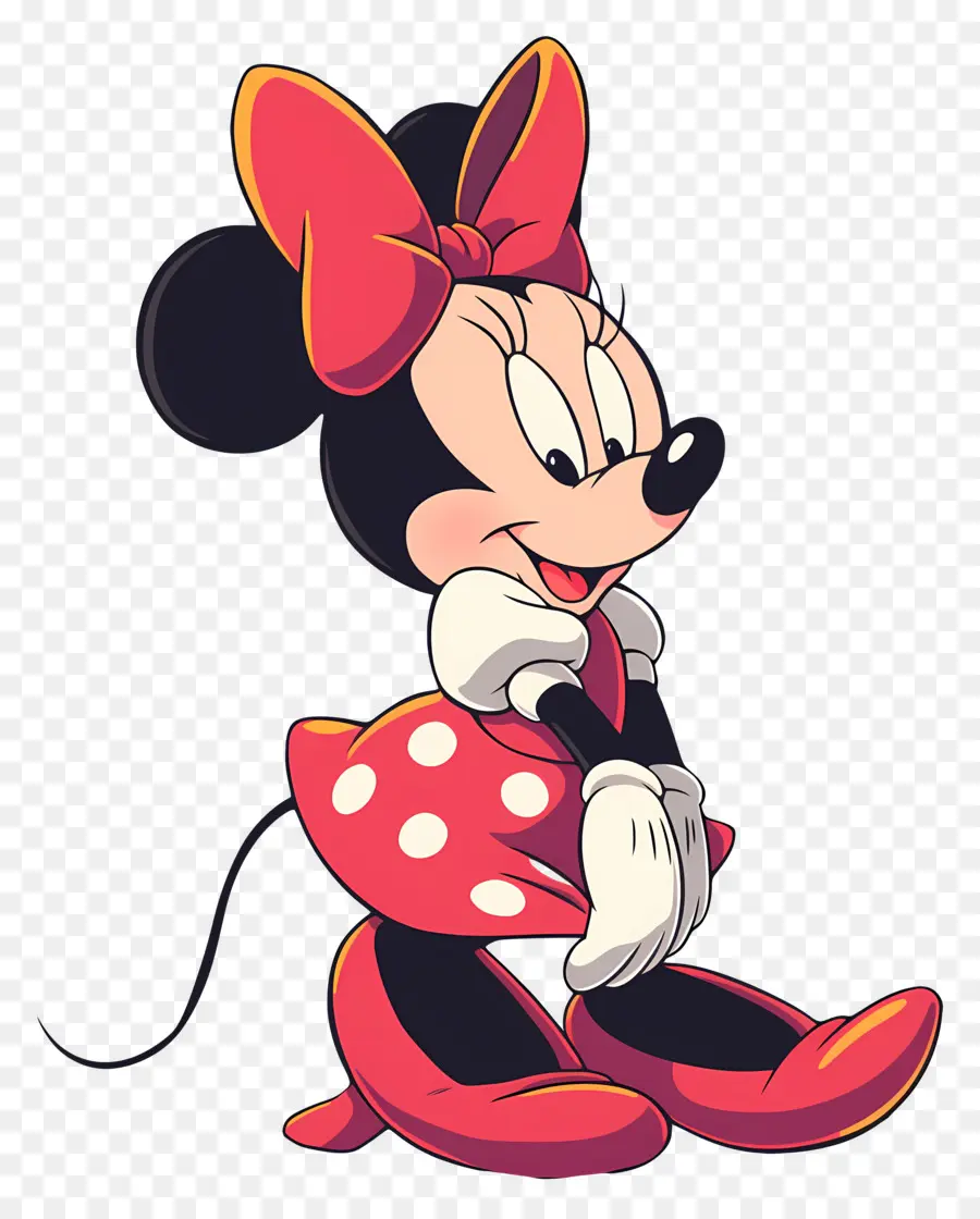 Minnie Ratón，Ratón De Dibujos Animados PNG