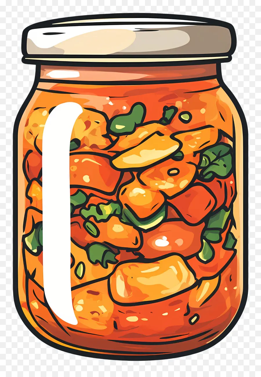 Tarro De Kimchi，Frasco PNG