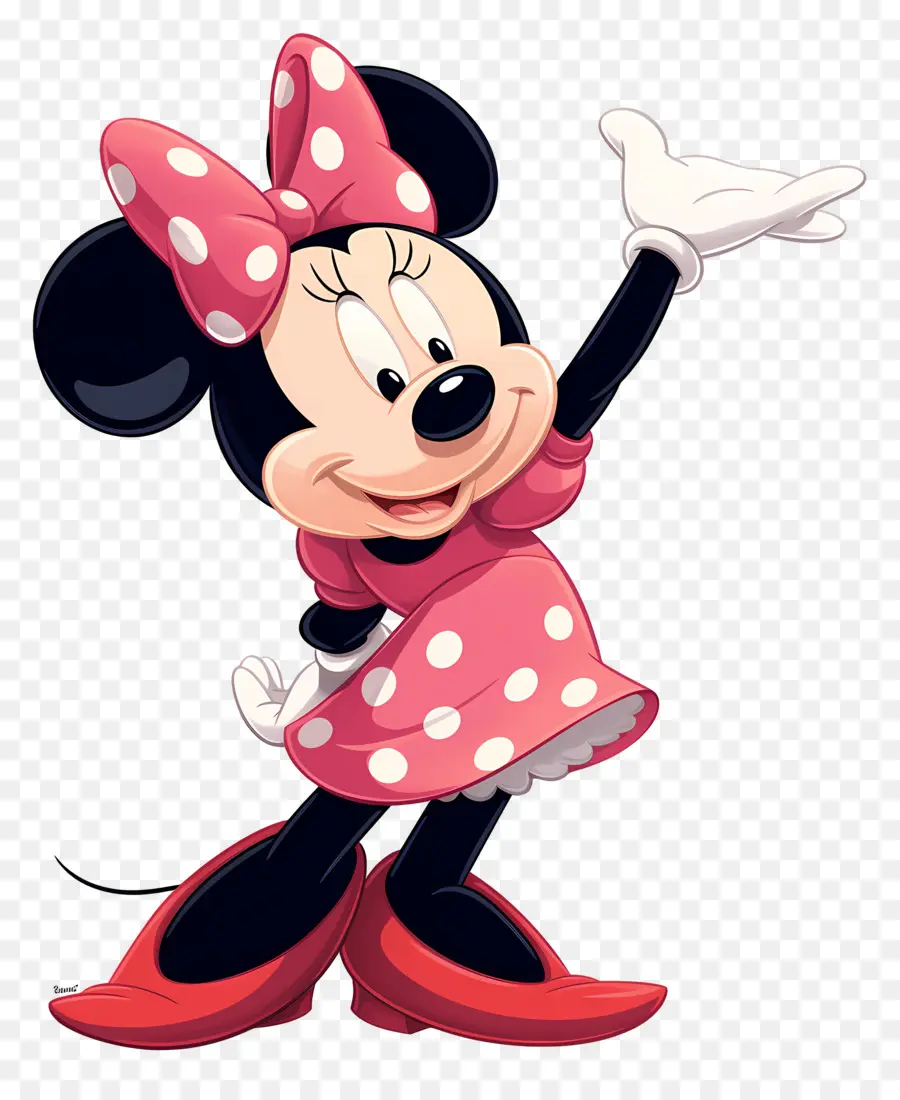 Minnie Ratón，Ratón De Dibujos Animados PNG