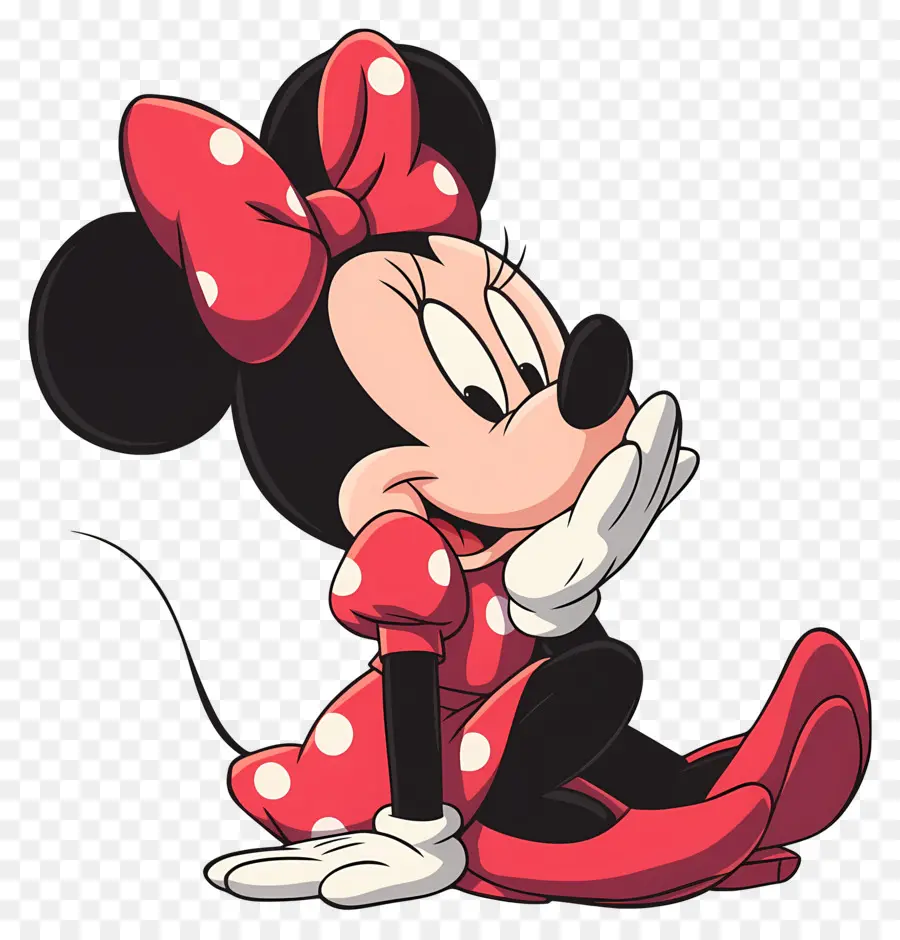 Minnie Ratón，Ratón De Dibujos Animados PNG