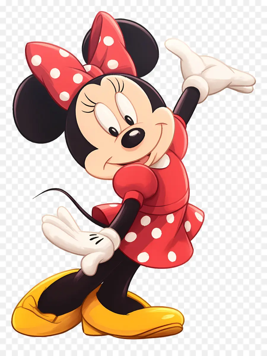 Minnie Ratón，Ratón De Dibujos Animados PNG