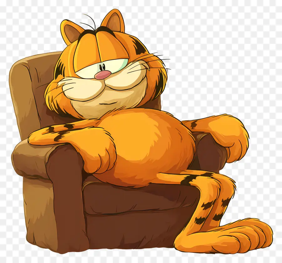 Garfield，Gato Naranja PNG