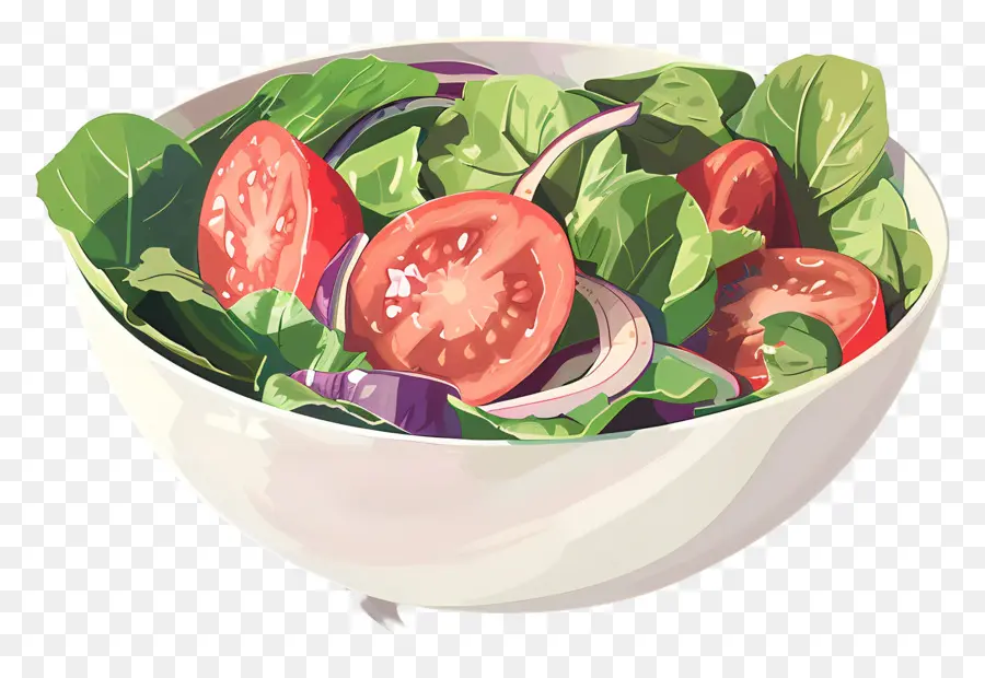 Ensalada De Dibujos Animados，Ensalada De Verduras PNG