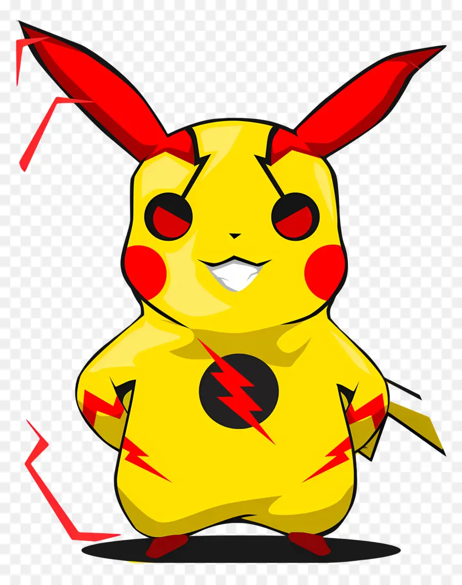 Pikachu，Pikachu Disfrazado De Superhéroe PNG