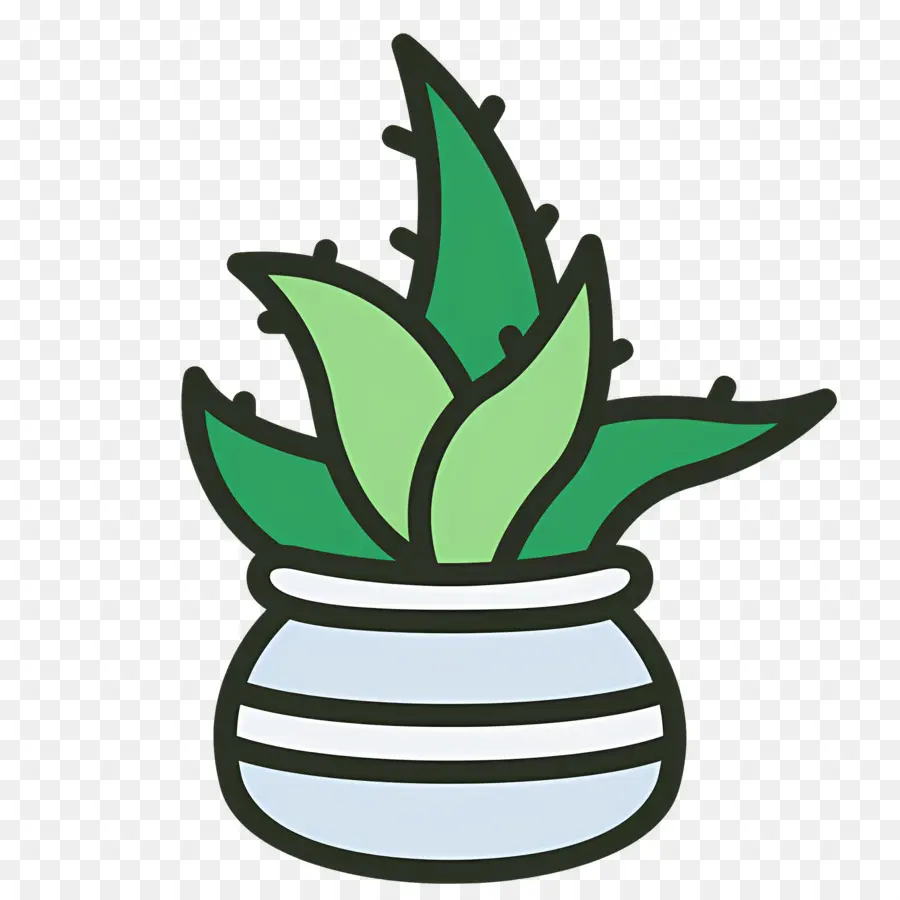 áloe Vera，Aloe Vera En Maceta PNG