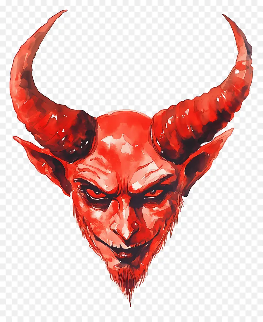 Diablo De Halloween，Diablo Rojo PNG