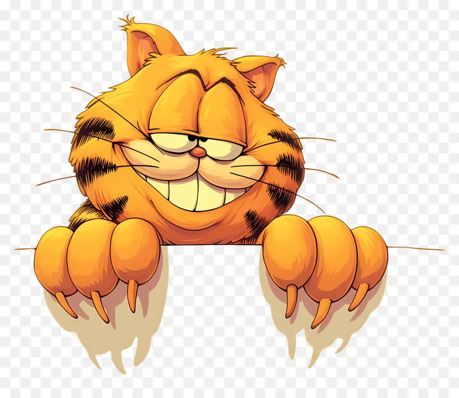 Garfield，Gato Naranja PNG