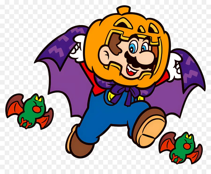 Súper Mario，Calabaza Mario PNG