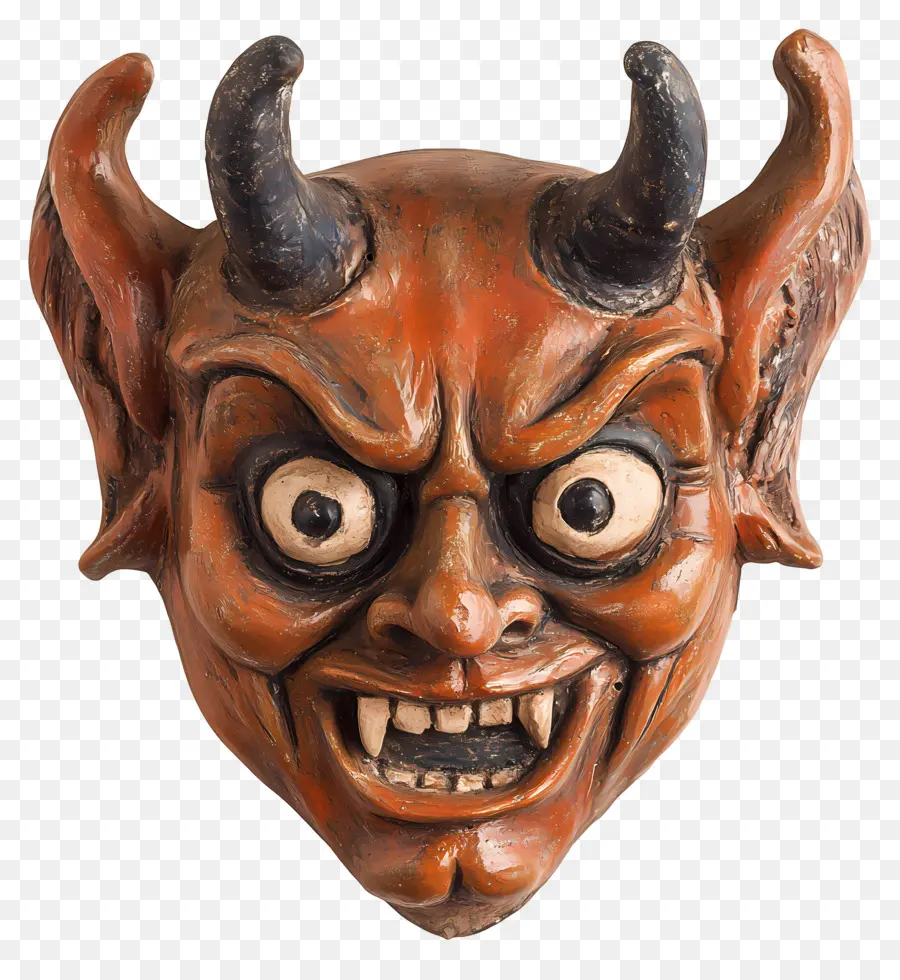 Diablo De Halloween，Máscara Del Diablo PNG