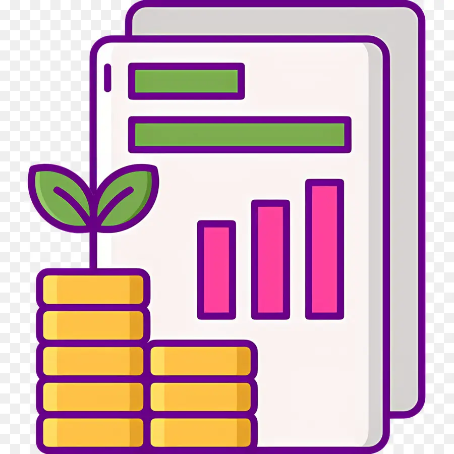 Planes De Inversión，Gráfico De Crecimiento Financiero PNG