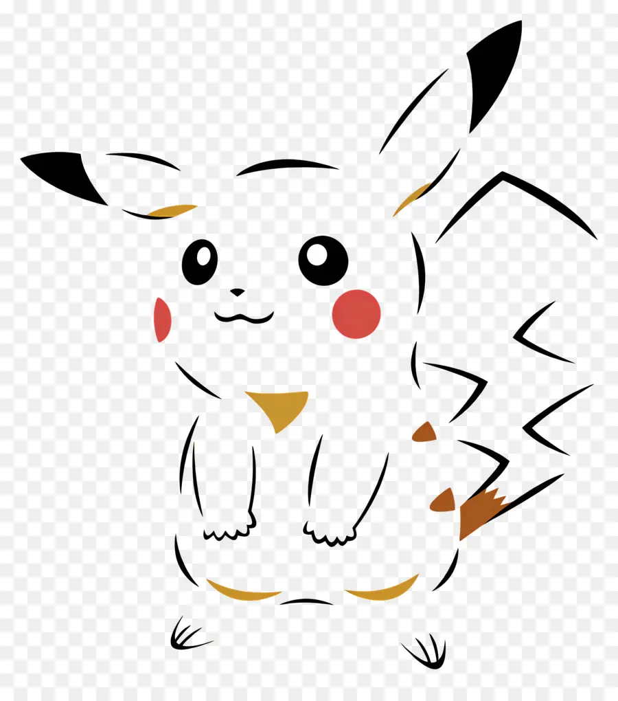 Pikachu，Ratón Eléctrico PNG