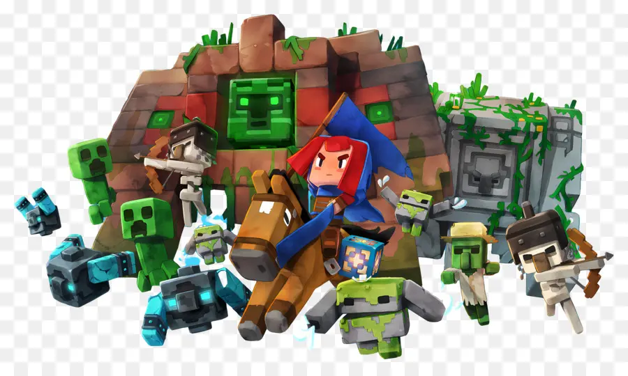 Minecraft，Personajes Del Juego PNG