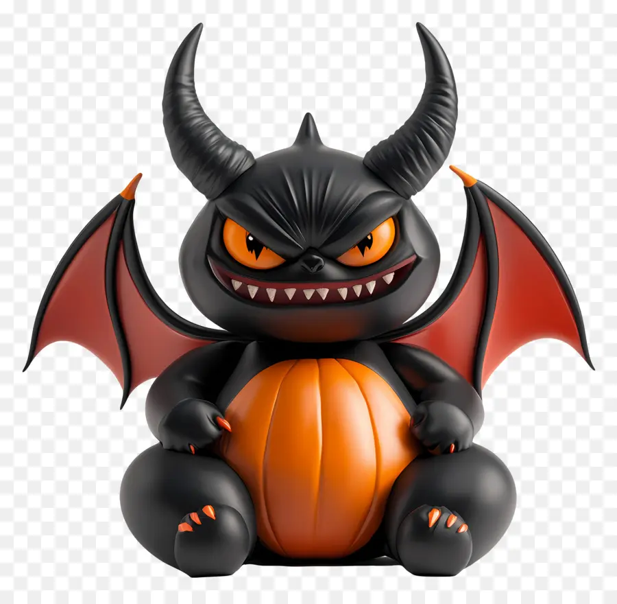 Diablo De Halloween，Lindo Juguete Del Diablo PNG