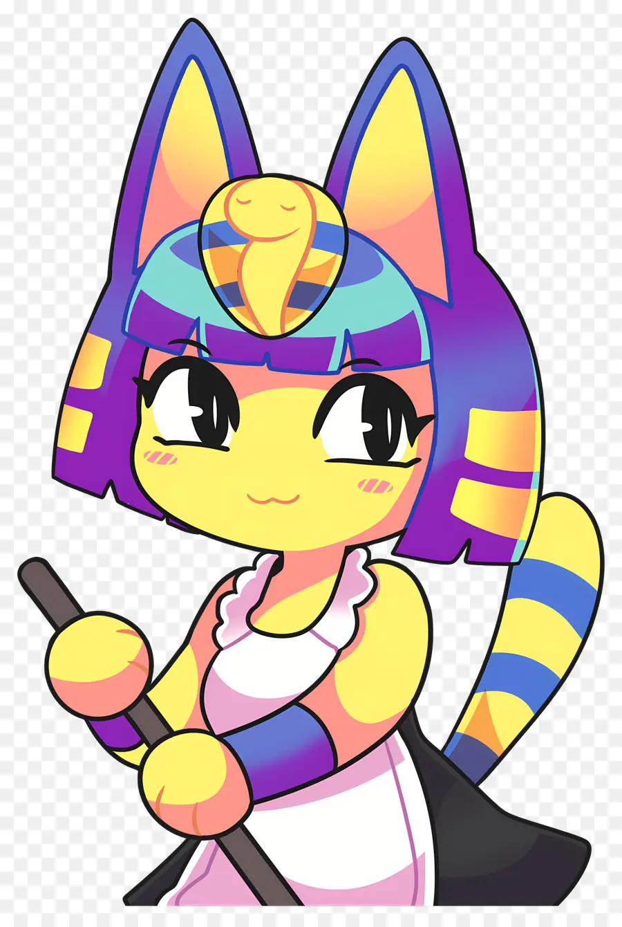 Cruce De Animales，Personaje De Gato Colorido PNG