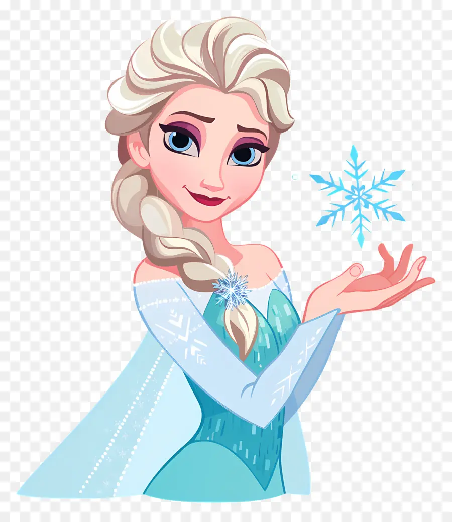 Princesa Elsa Congelada，Reina De Hielo PNG