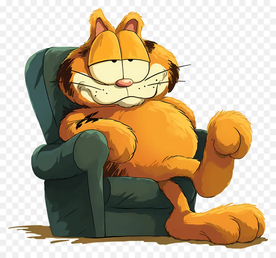 Garfield，Gato Naranja PNG