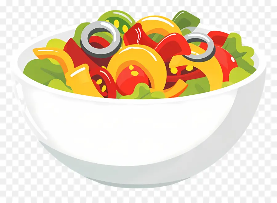 Ensalada De Dibujos Animados，Ensalada Mezclada PNG