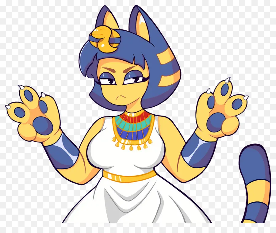 Cruce De Animales，Personaje De Gato Egipcio PNG