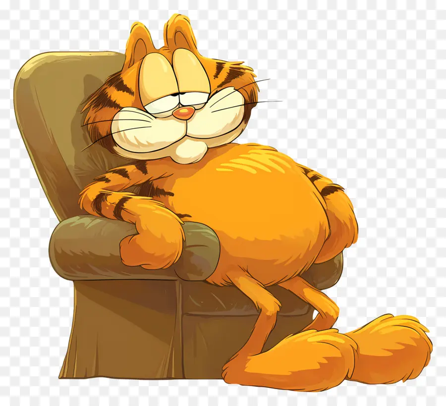 Garfield，Gato Naranja PNG