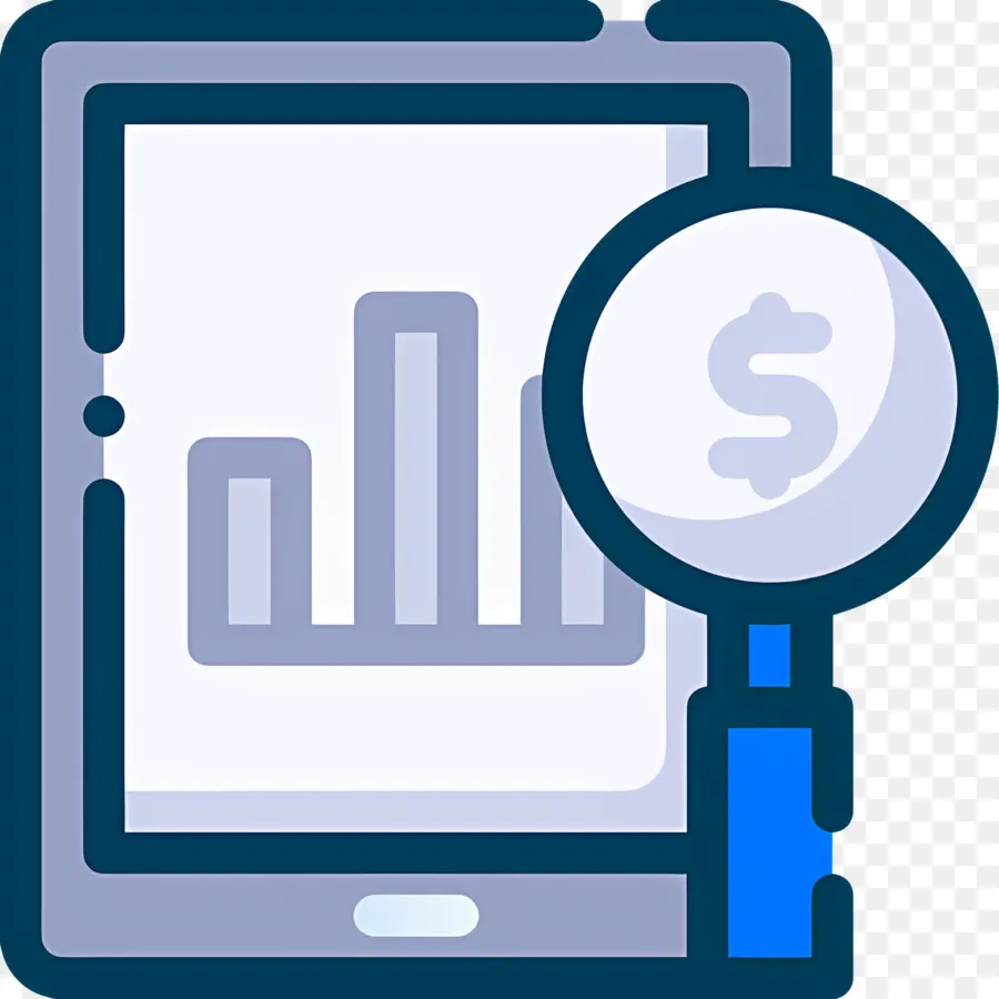 Investigación De Inversiones，Tableta Con Gráfico PNG