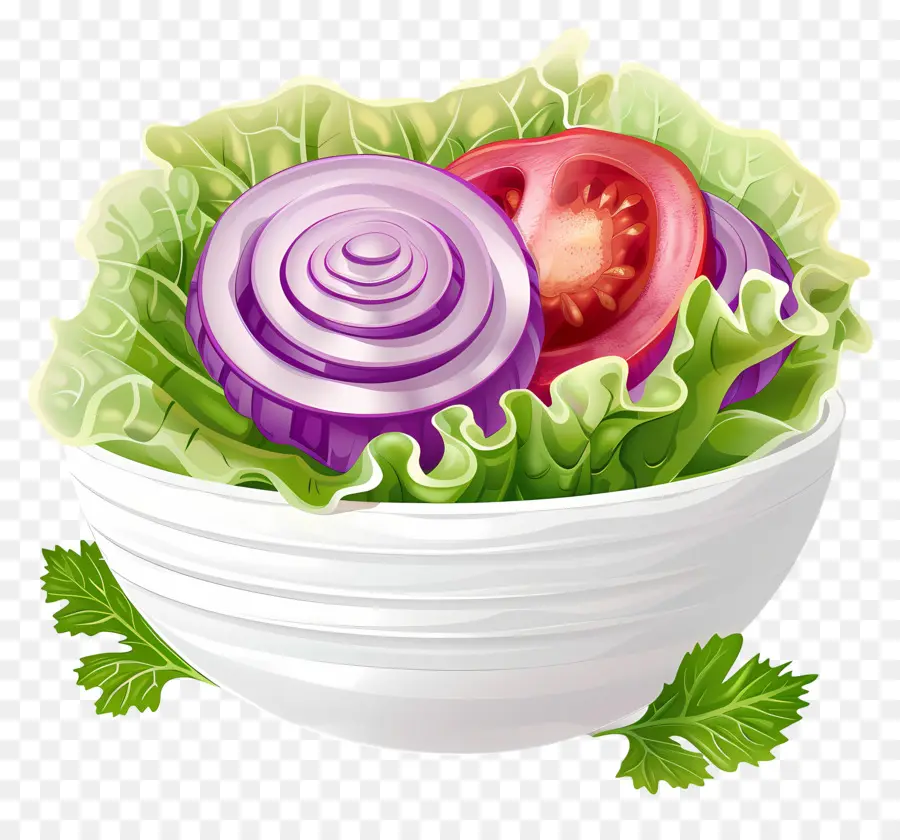 Ensalada De Dibujos Animados，Ensalada Sencilla PNG