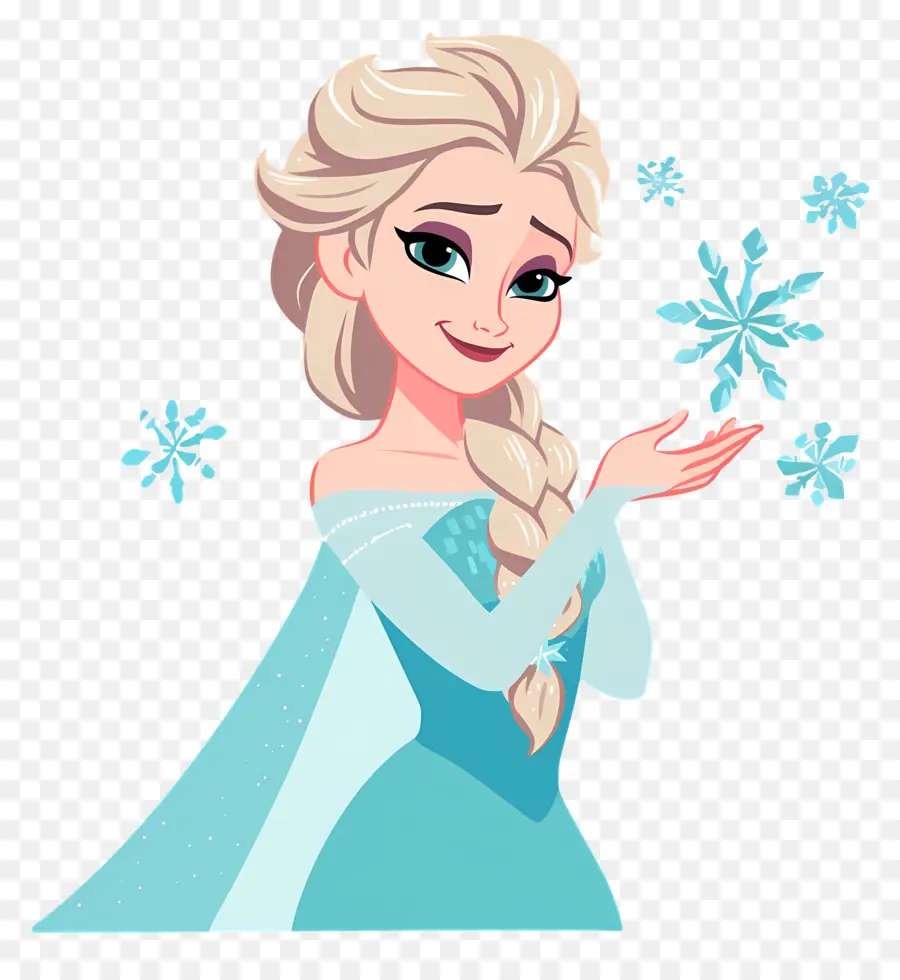 Princesa Elsa Congelada，Reina De Hielo PNG