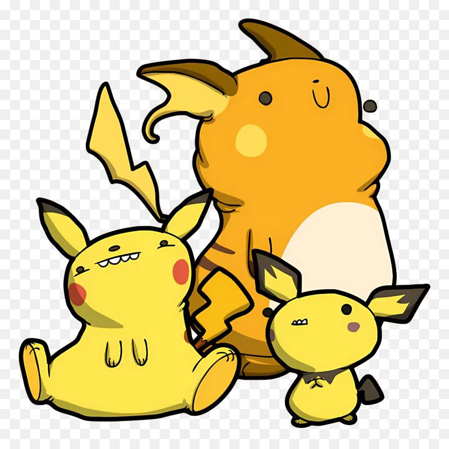 Pikachu，Criaturas Electricas PNG