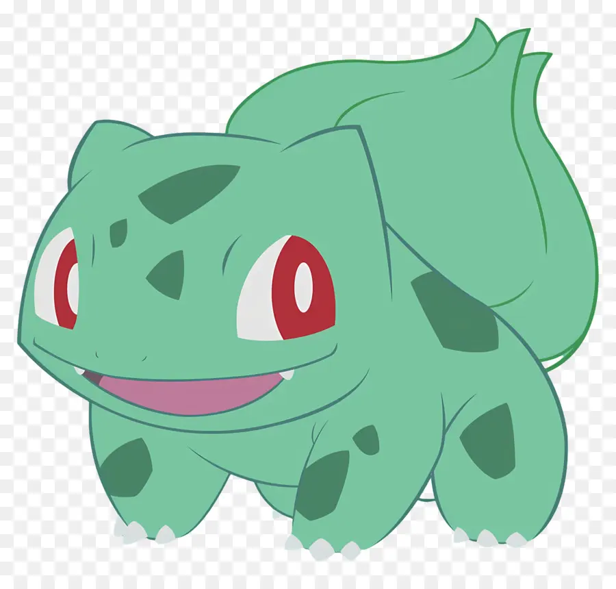 Bulbasaur，Verde PNG