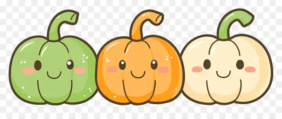 Calabazas Lindas，Calabazas Simples PNG