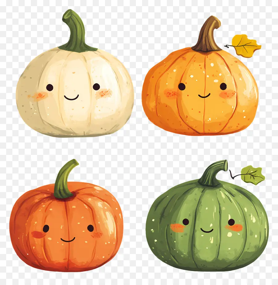 Calabazas Lindas，Sonriente PNG