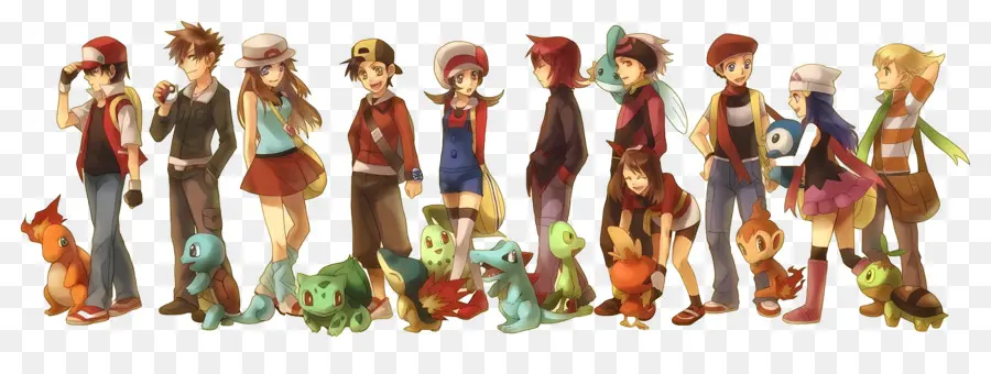 Pokémon，Personajes De Anime PNG