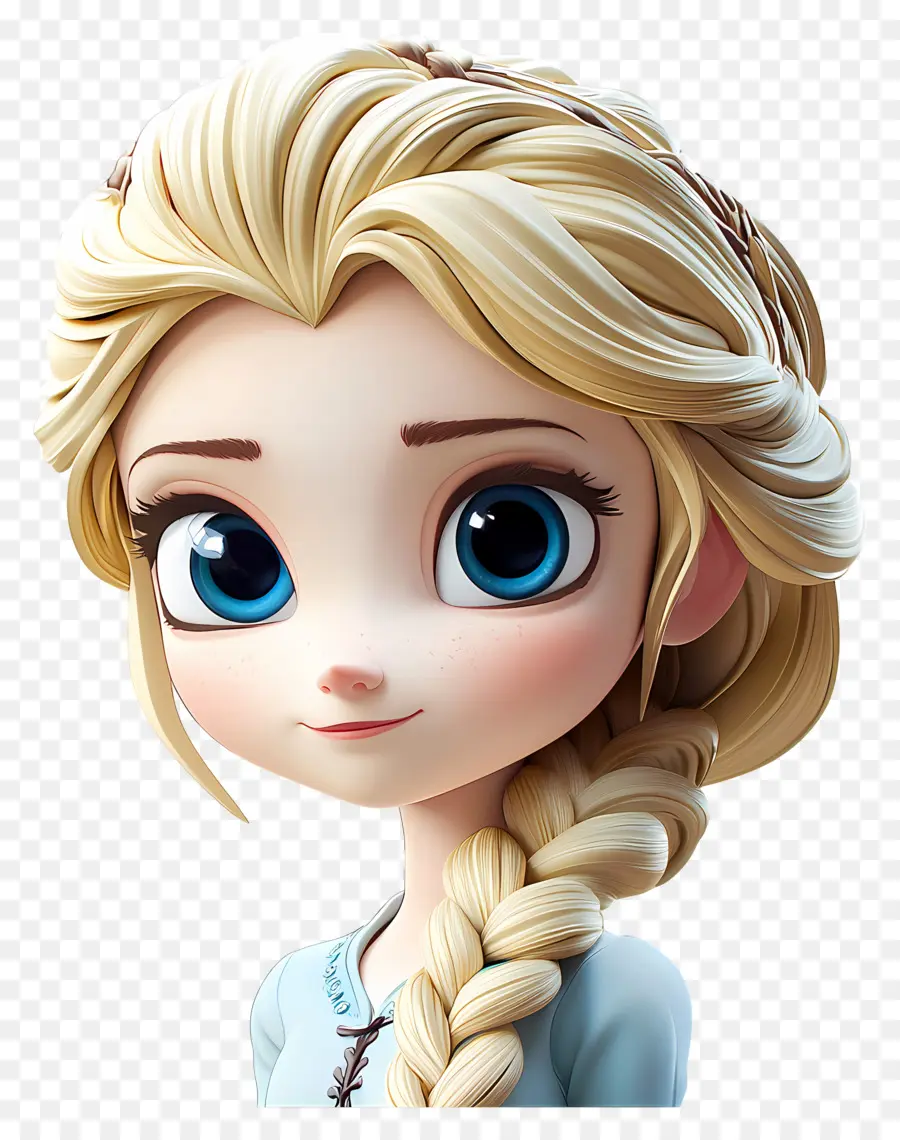 Princesa Elsa，Personaje Animado PNG