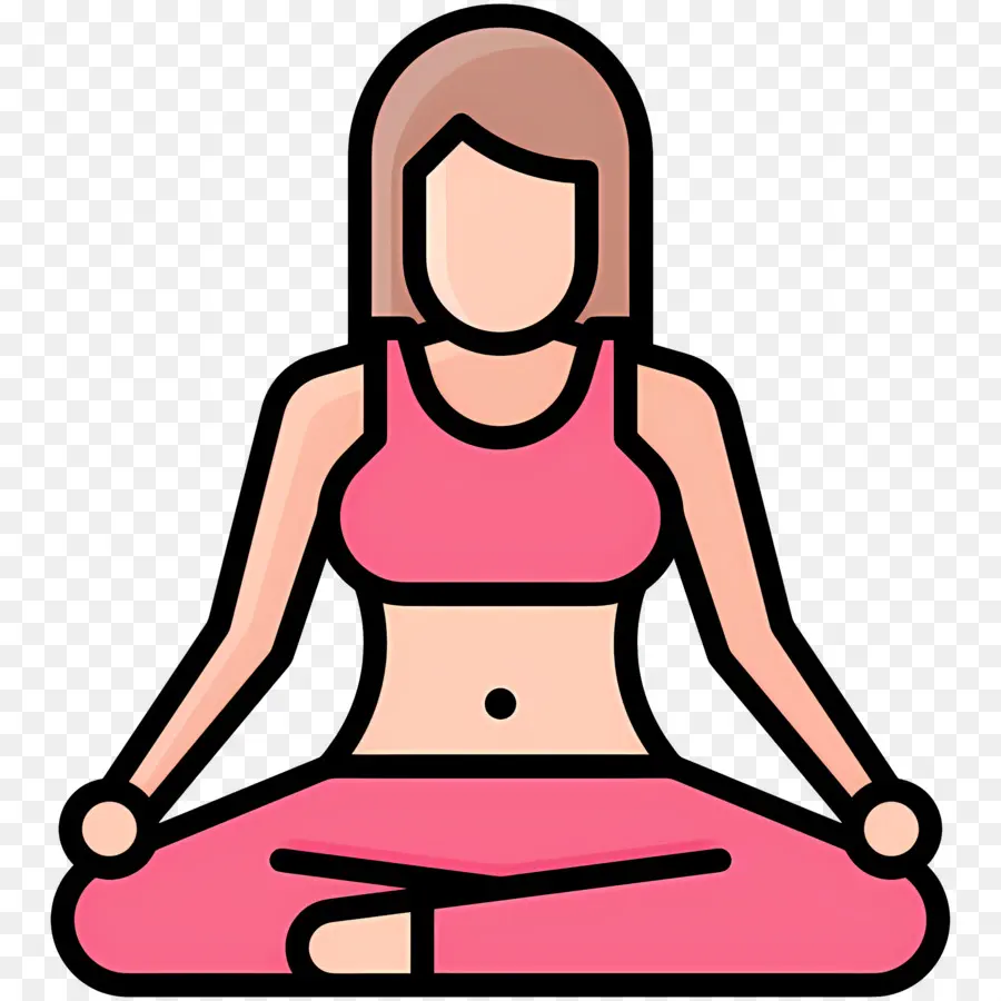 Meditación，Persona Meditando PNG