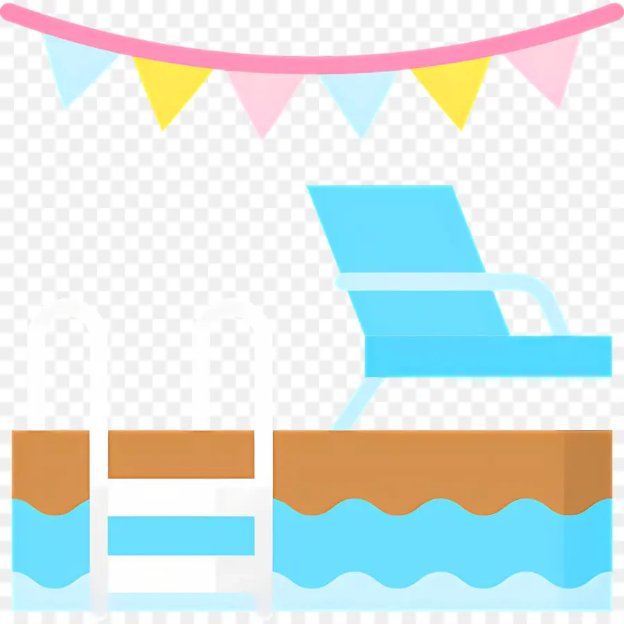 Piscina，Piscina Y Silla PNG