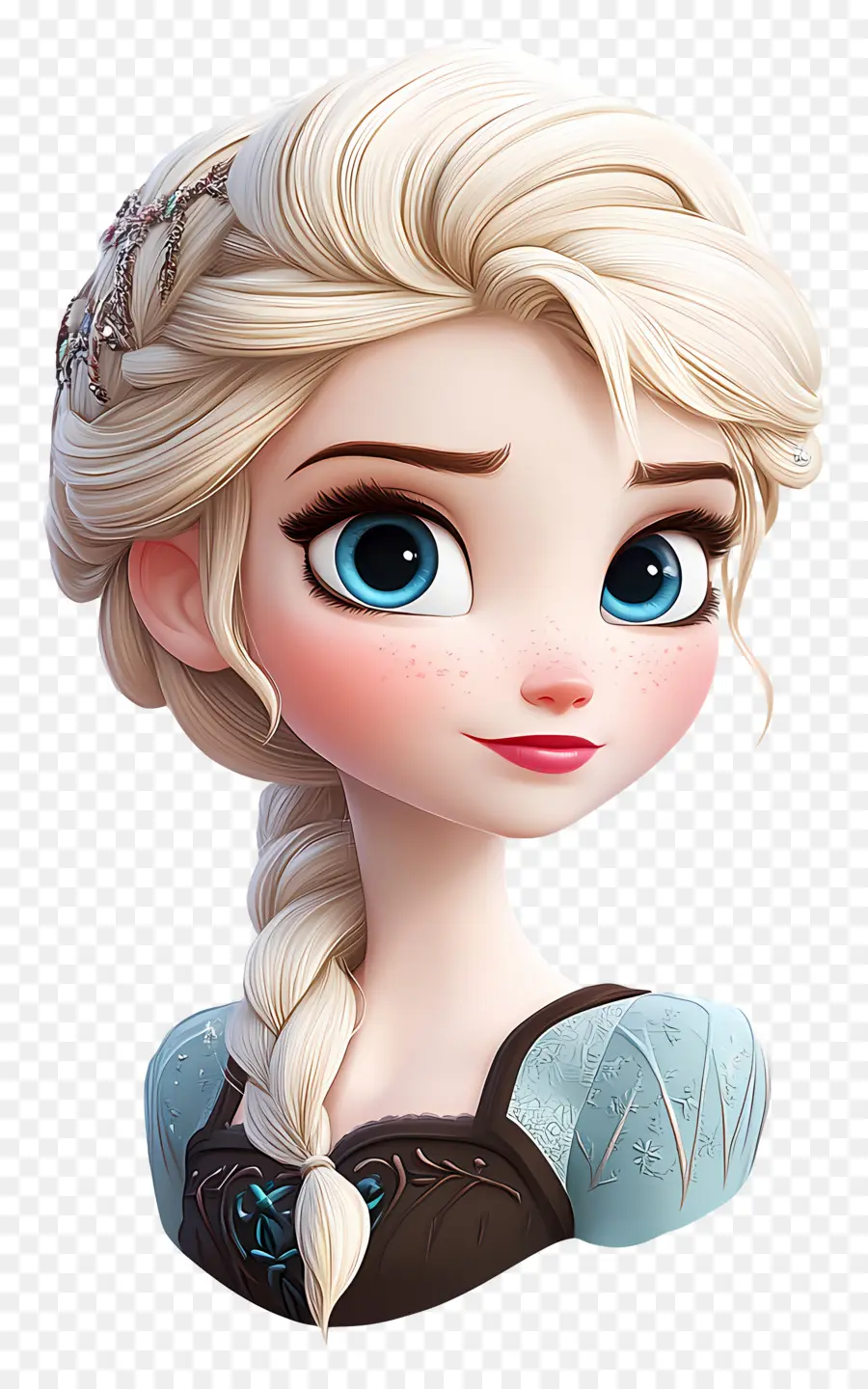 Princesa Elsa，Personaje Animado PNG