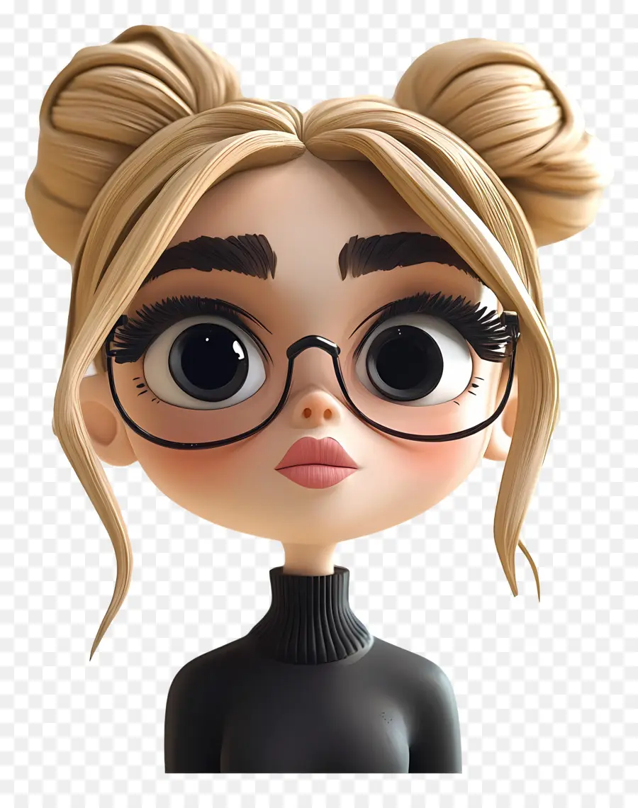 Miley Ciro，Figura De Dibujos Animados Rubia PNG