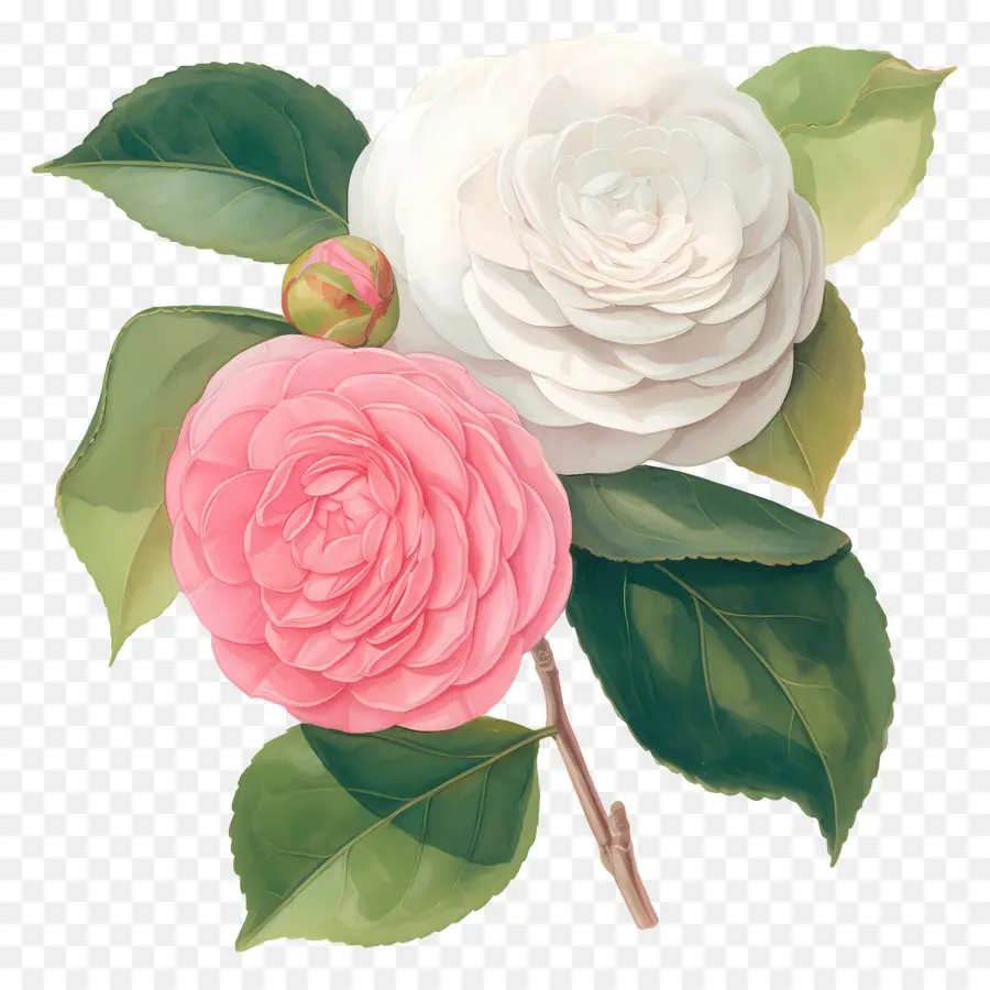 Camelias，Flores De Camelia PNG