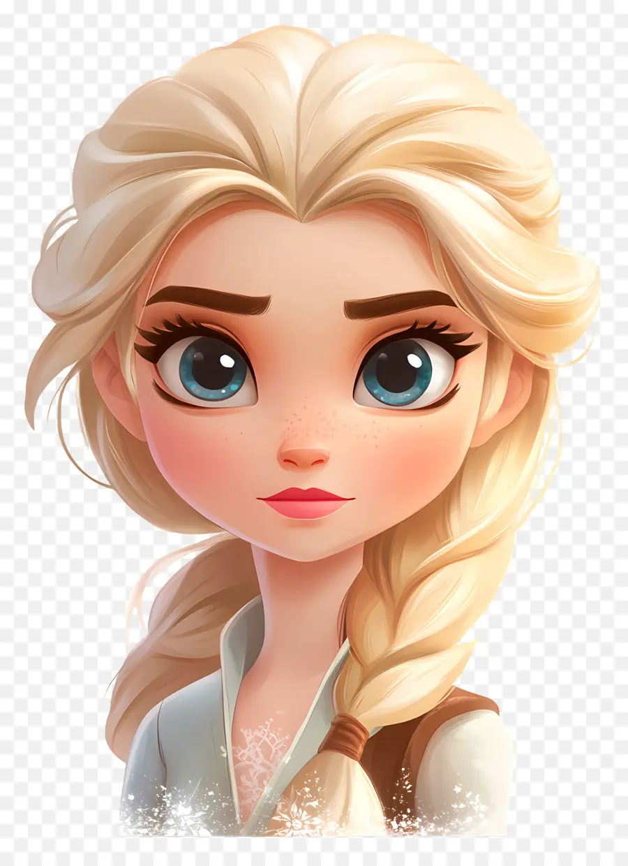 Princesa Elsa，Personaje Animado PNG