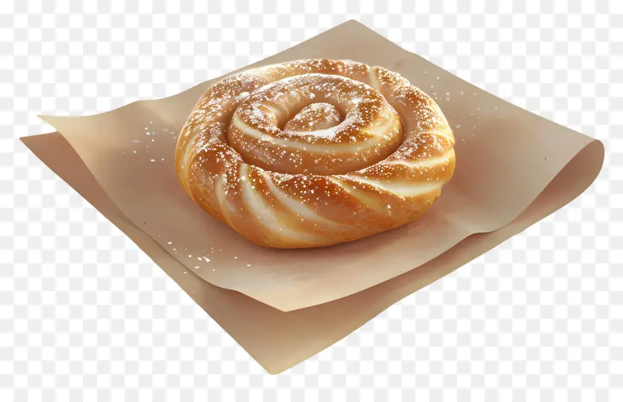 Pan Dulce Mexicano，Rollo De Canela PNG