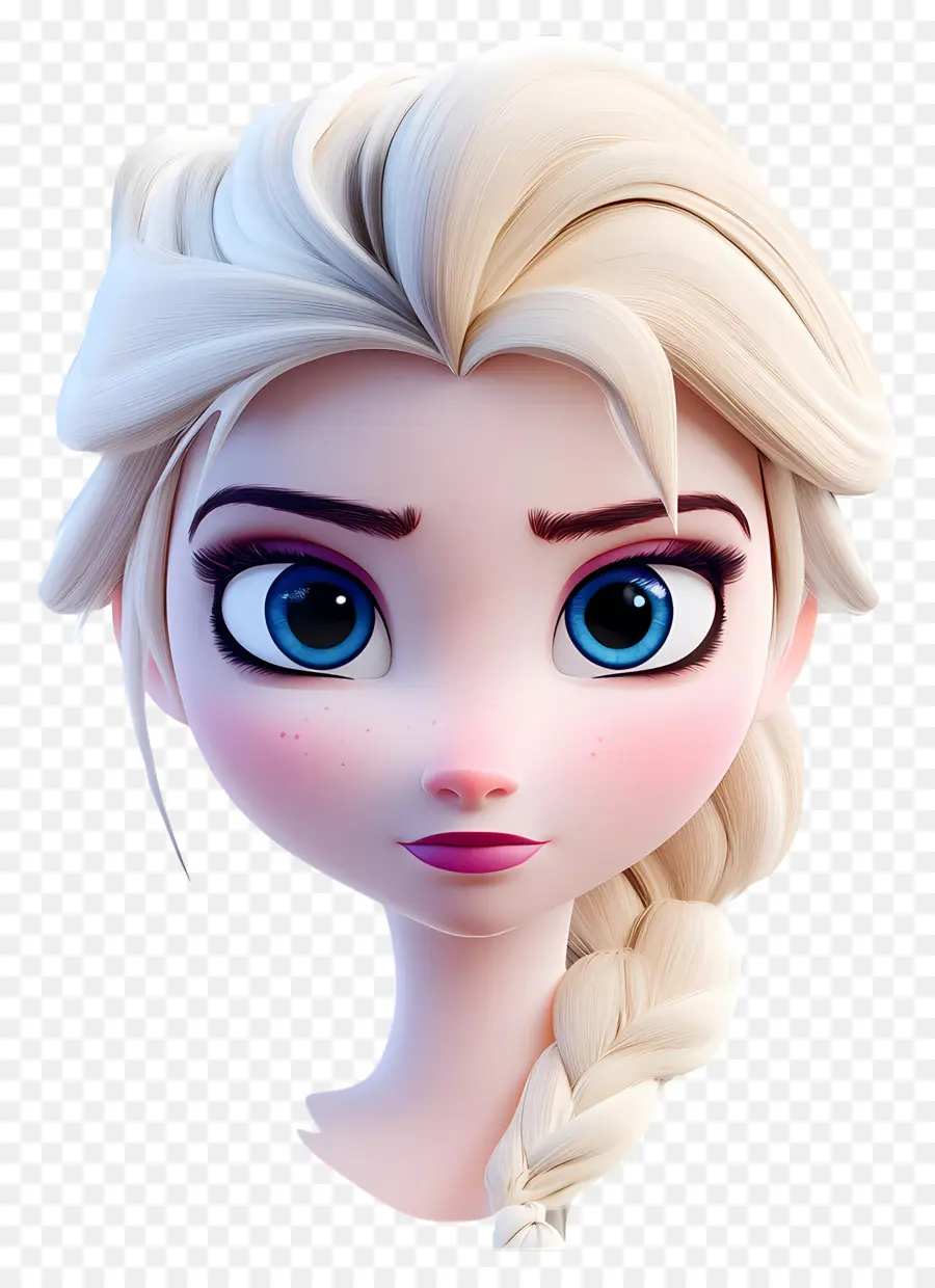 Princesa Elsa，Personaje Animado PNG