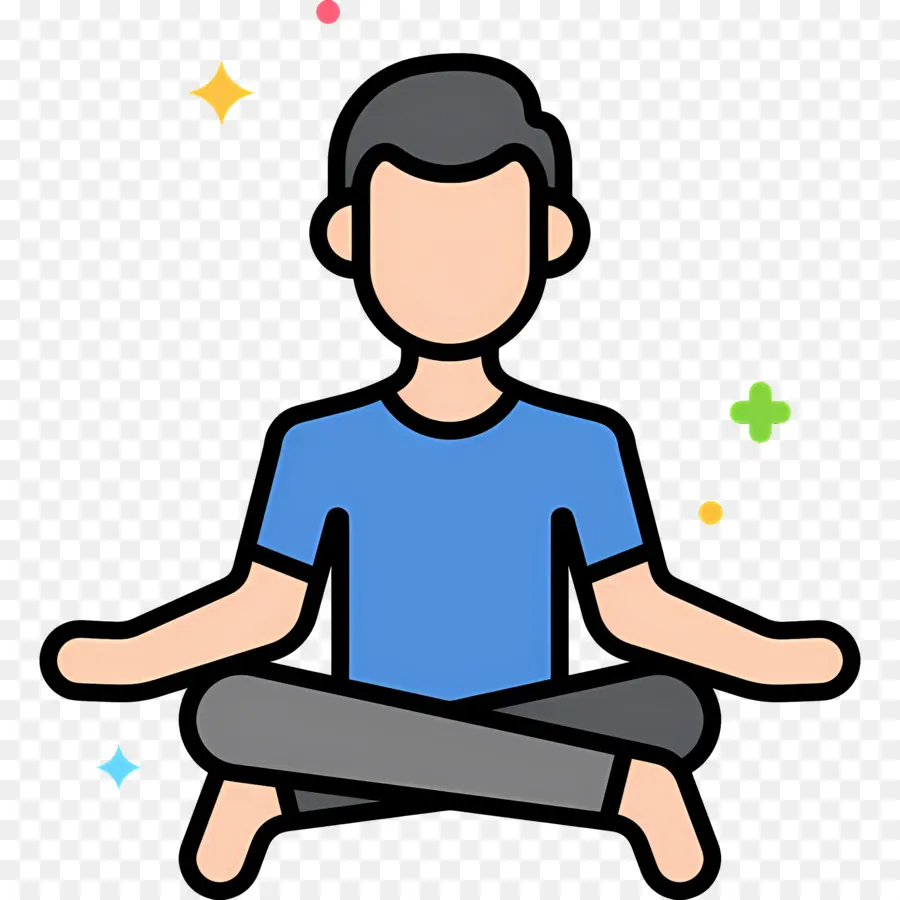 Meditación，Yoga PNG