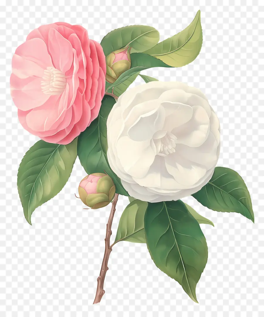 Camelias，Flores De Camelia PNG