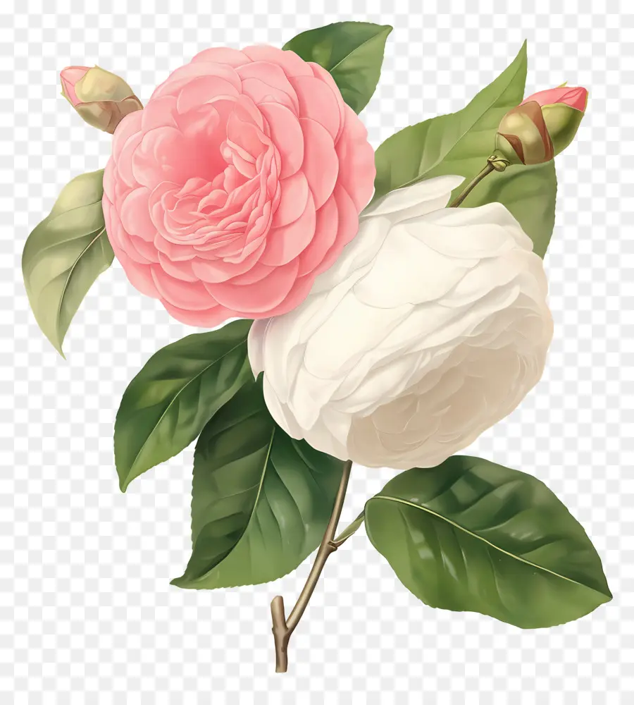 Camelias，Flores De Camelia PNG