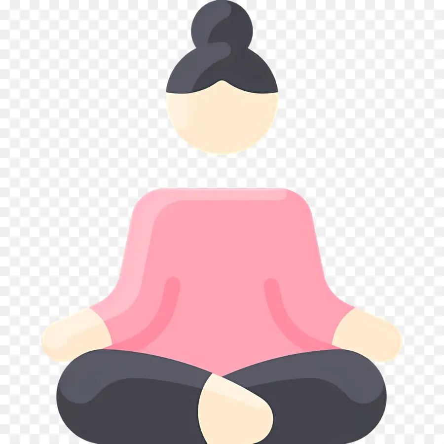 Meditación，Persona Meditando PNG